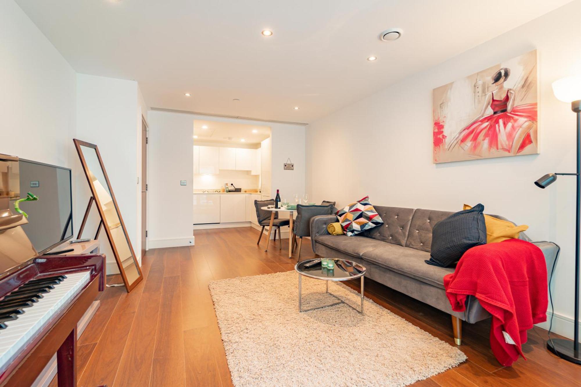 Stylish And Comfortable Canary Wharf Apartment Perfect For Long Stays Лондон Екстер'єр фото